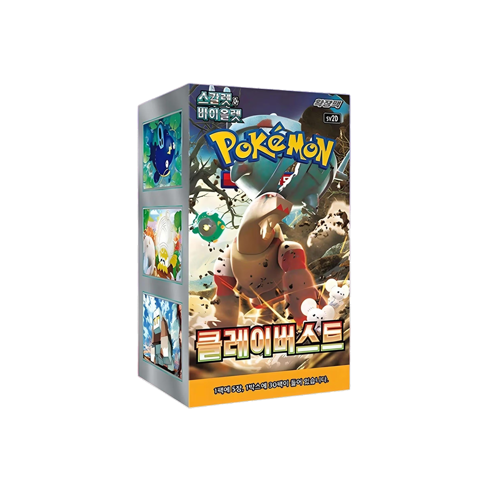 Pokémon SV2d Clay Burst Booster Box [Korean]