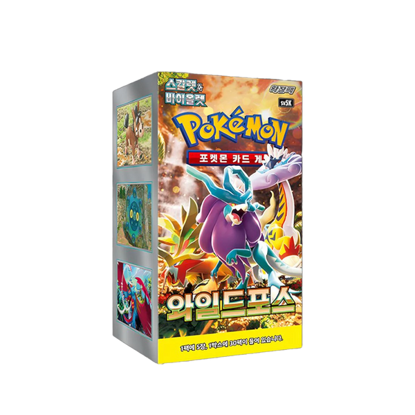 Pokémon SV5K Wild Force Booster Box [Korean]