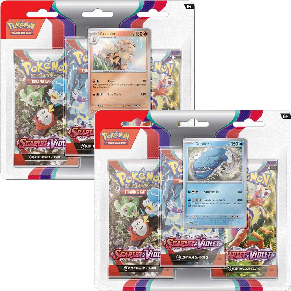 Pokémon SV01 Scarlet & Violet 3 Pack Blister