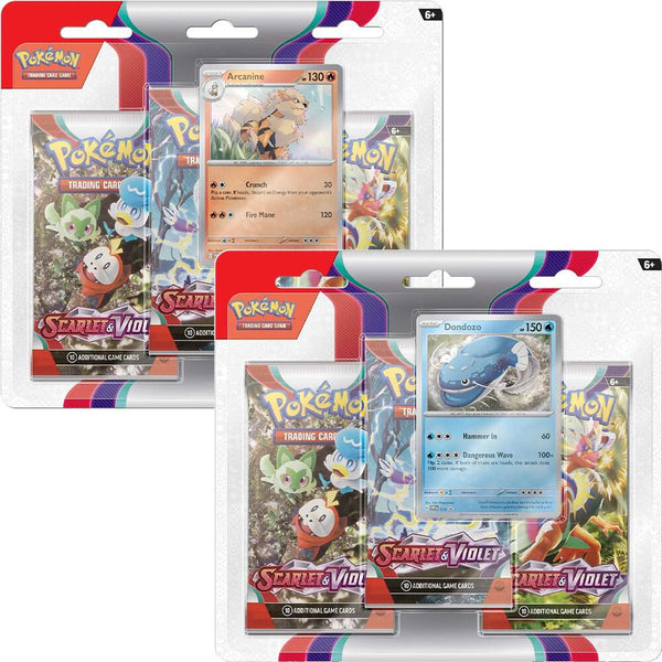 Pokémon SV01 Scarlet & Violet 3 Pack Blister
