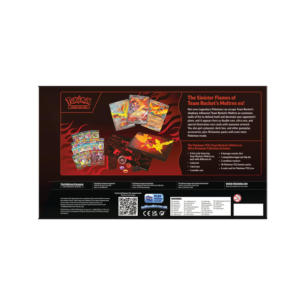 Pokémon Team Rocket's Moltres EX Ultra Premium Collection