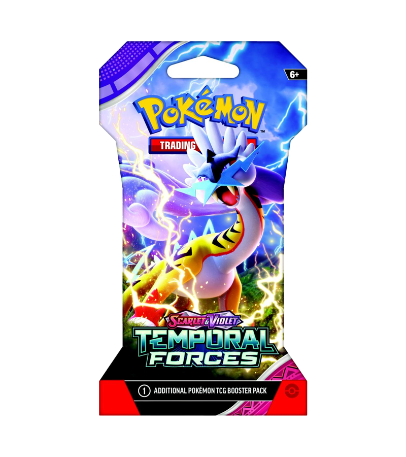 Pokémon SV05 Temporal Forces Sleeved Booster Pack