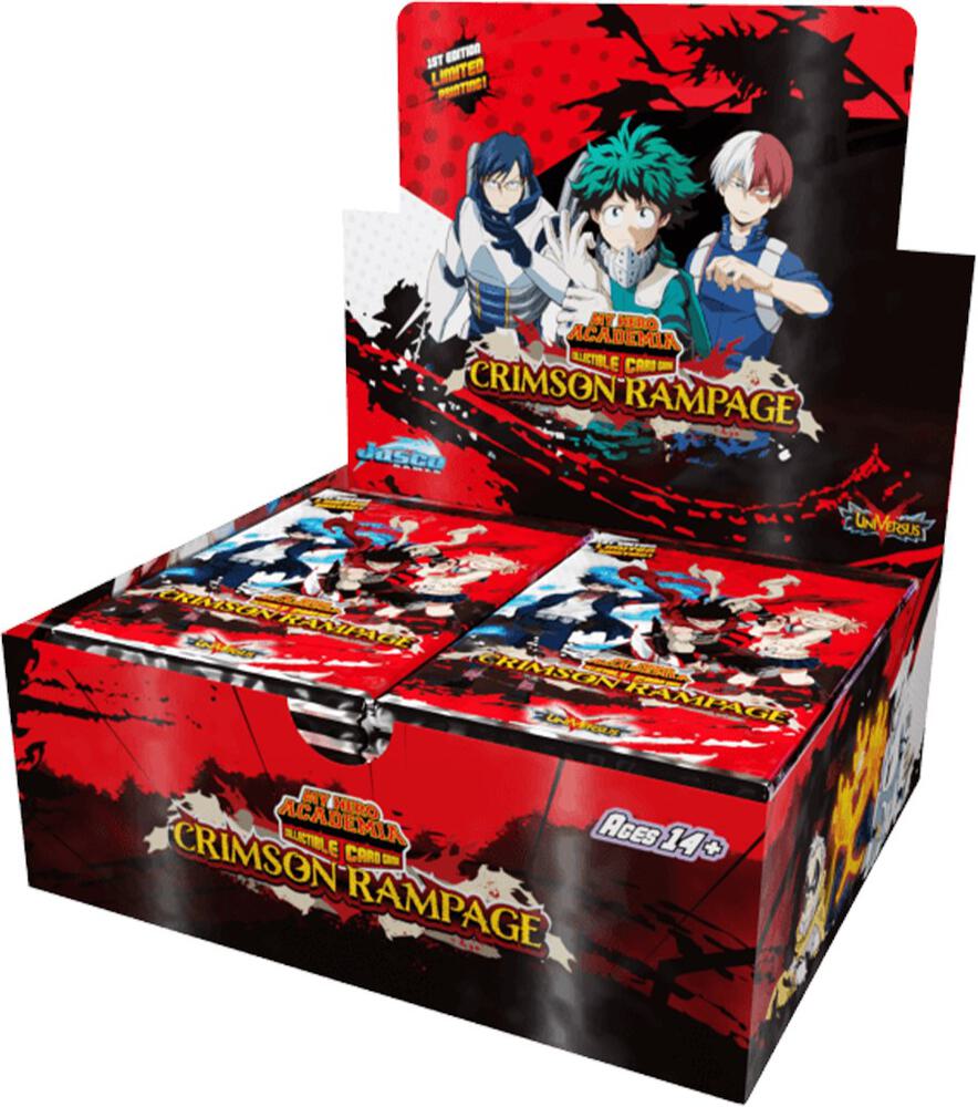 UniVersus: My Hero Academia Crimson Rampage Booster Box (1st Edition)