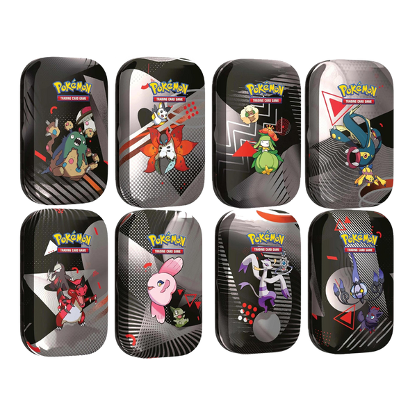 Pokémon SV10.5 Unova Mini Tins Black Bolt White Flare