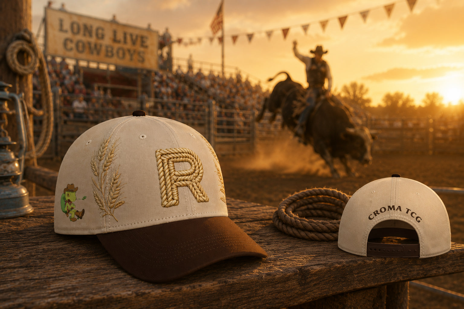Villain Vibes Snap Back Hat - Yeehaw