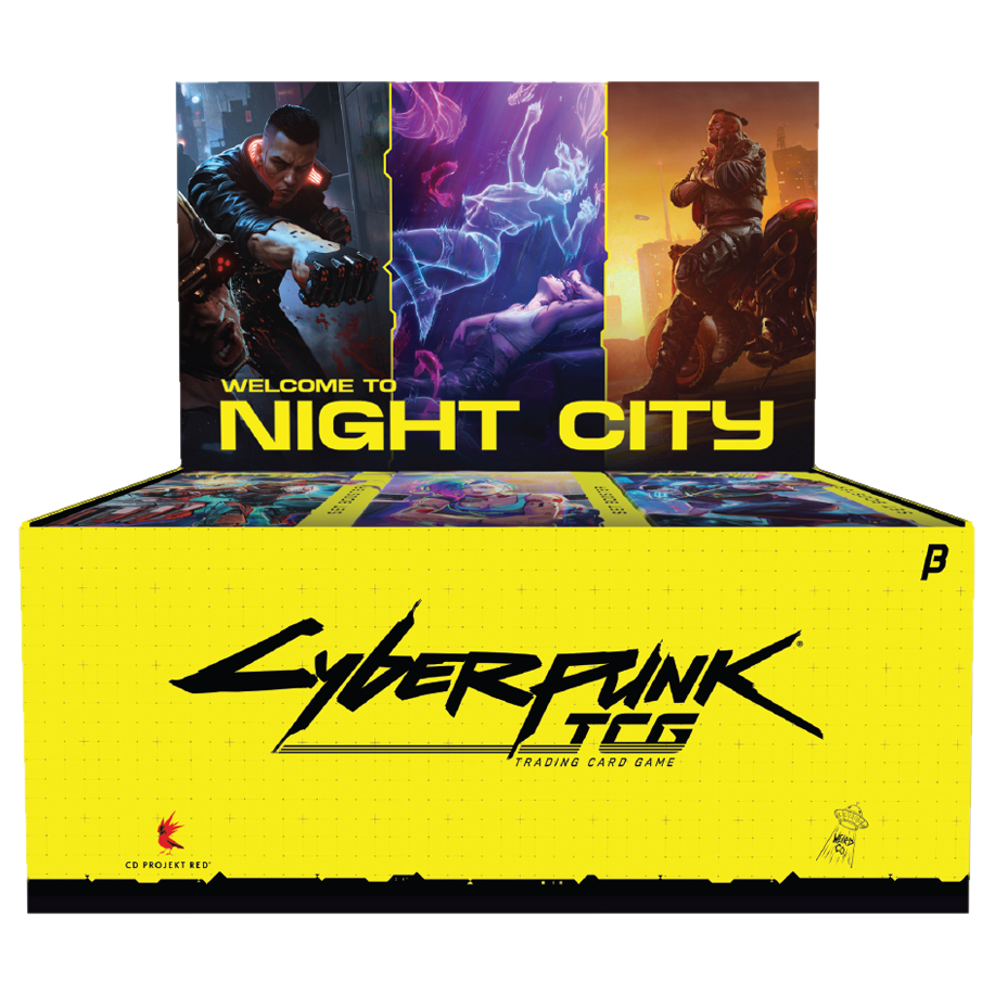 Cyberpunk TCG Welcome to Night City Beta Booster Box