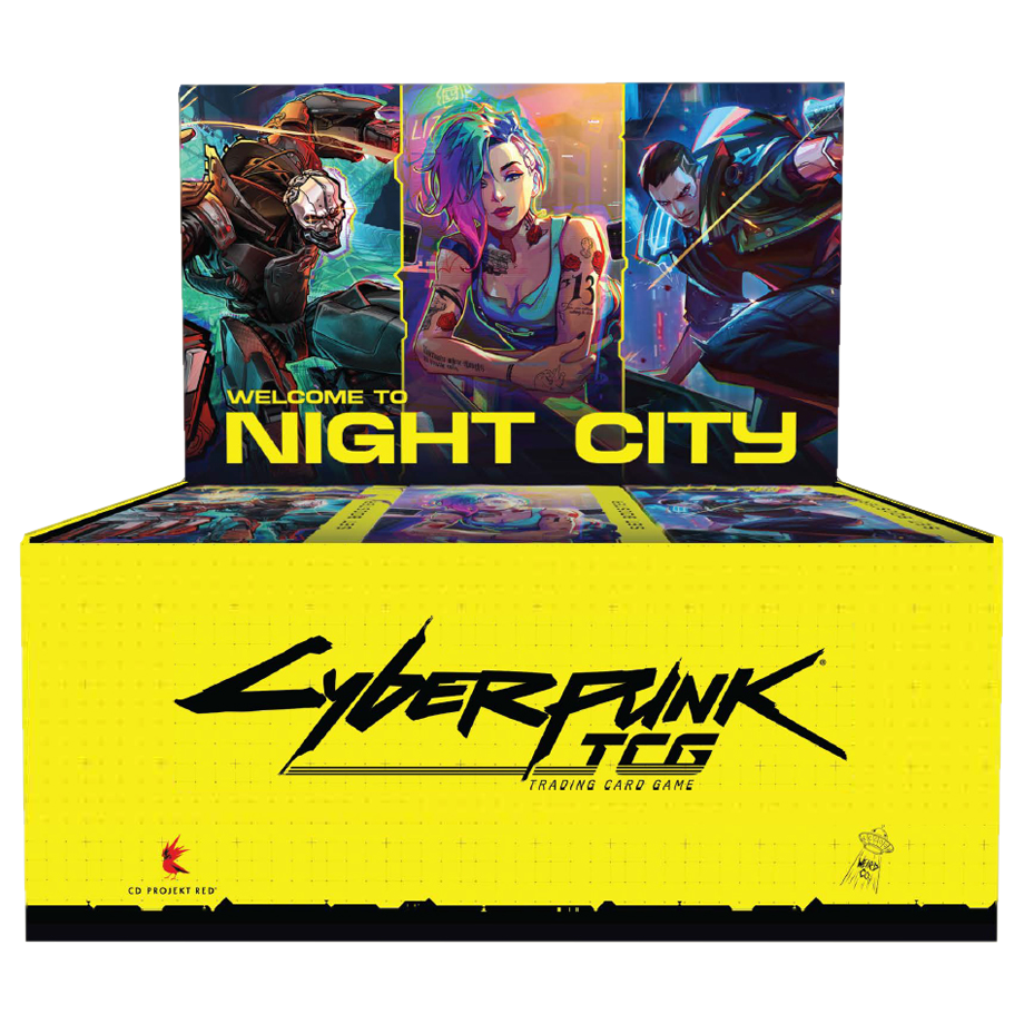 Cyberpunk TCG Welcome to Night City Booster Box