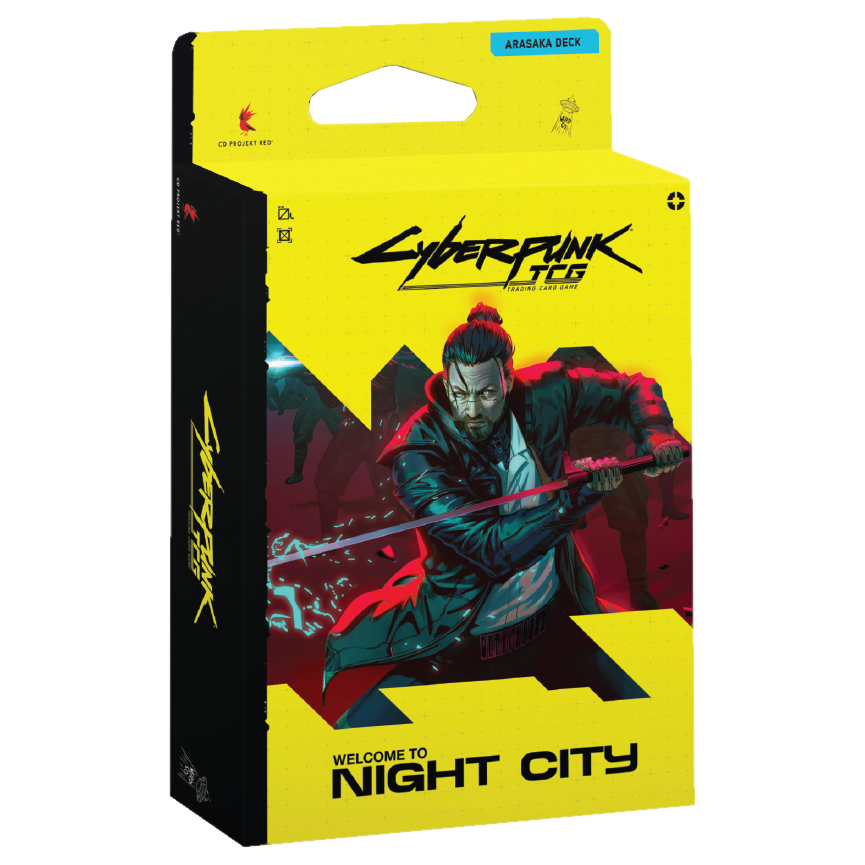 Cyberpunk TCG Welcome to Night City Starter Deck - Embracing Power