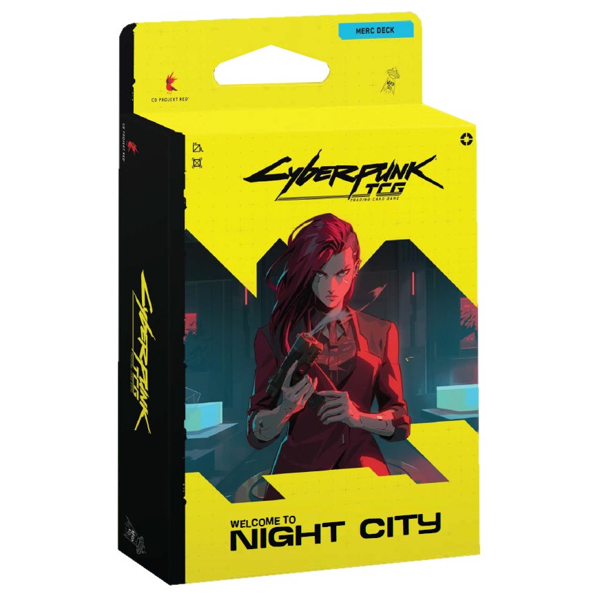 Cyberpunk TCG Welcome to Night City Starter Deck - The Heist