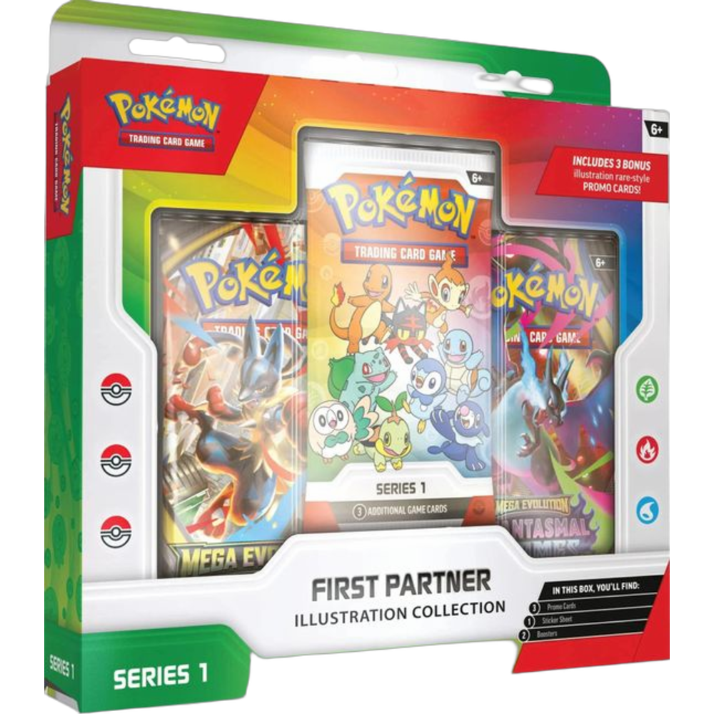 Pokémon First Partner Illustration Collection (Series 1)