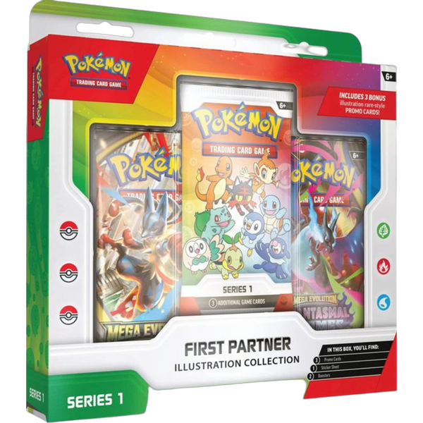 Pokémon First Partner Illustration Collection (Series 1)