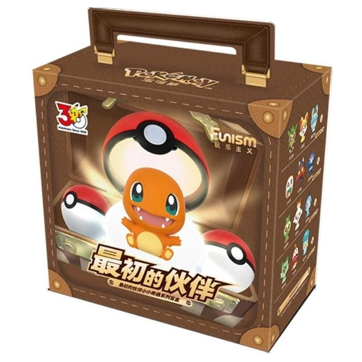 Sealed Funism Pokemon 30th Anniversary First Partners blind box, suitcase-style packaging