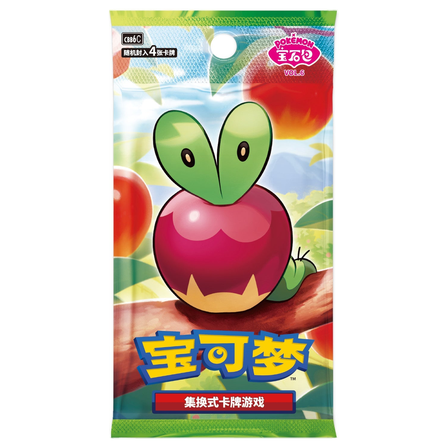 Pokémon Chinese Simplified Gemstone vol. 6 booster pack
