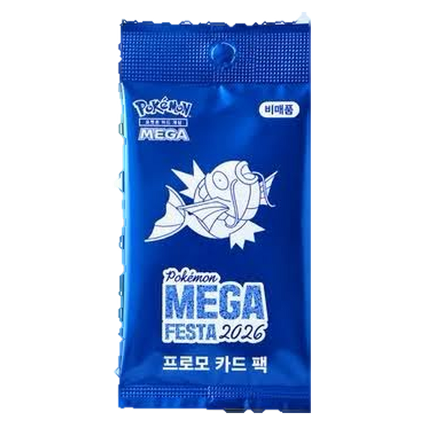 Pokémon MEGA FESTA 2026 Magikarp Promo Card Pack (Korean)