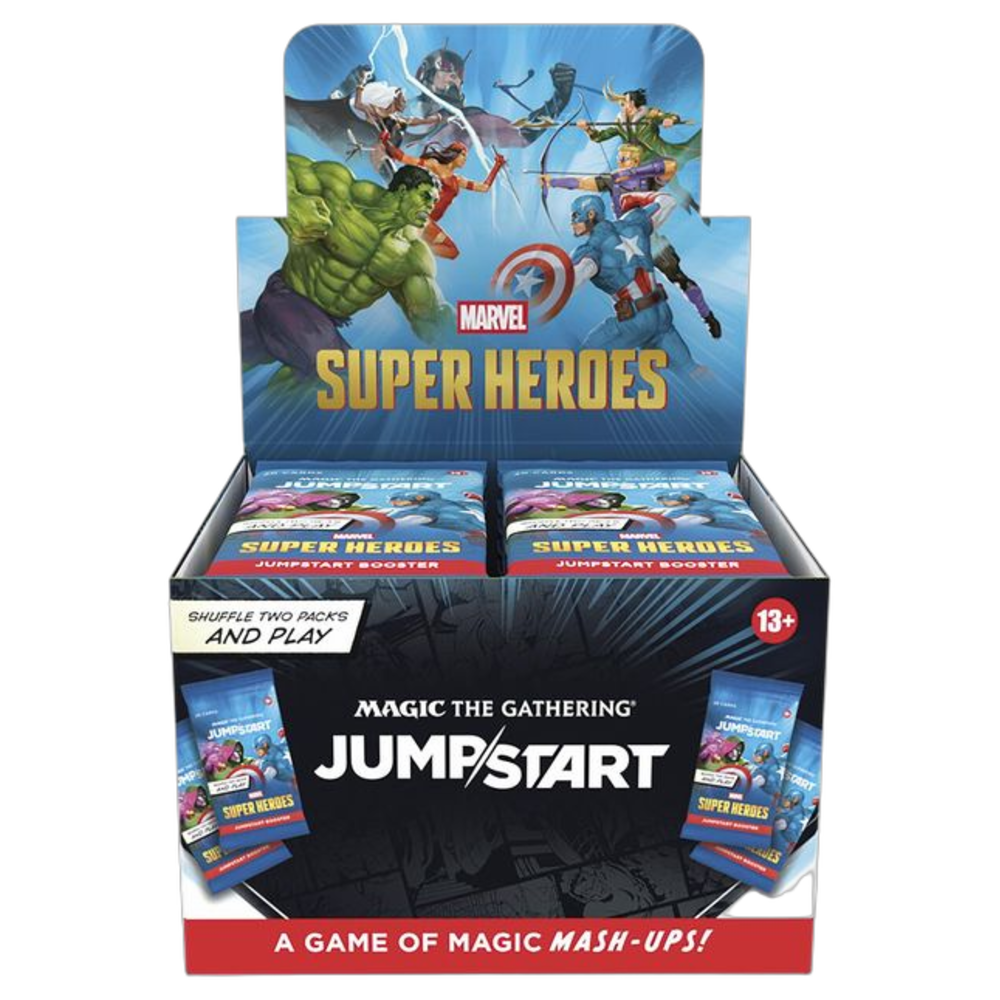 [Pre-Order] Magic: The Gathering Marvel Super Heroes Jumpstart Booster Display