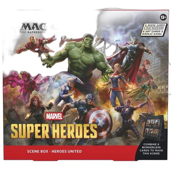 Magic: The Gathering Marvel Super Heroes Scene Box