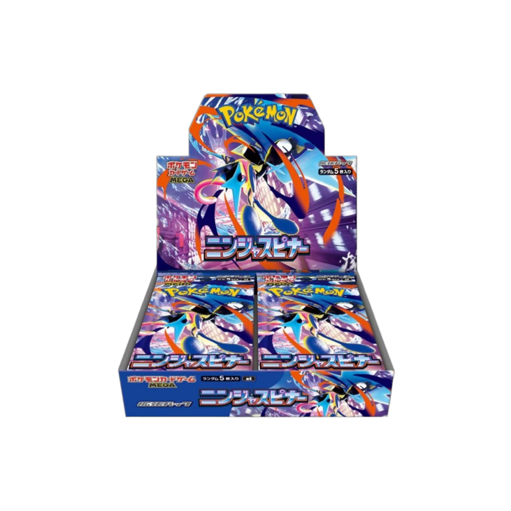 Pokémon M4 Ninja Spinner Booster Box (Japanese)
