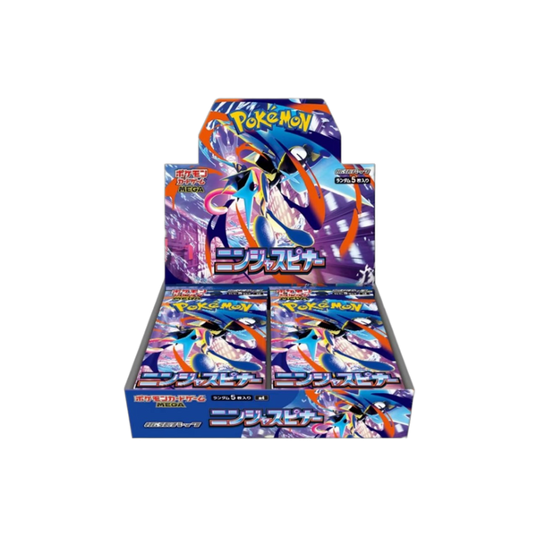 Pokémon M4 Ninja Spinner Booster Box (Japanese)