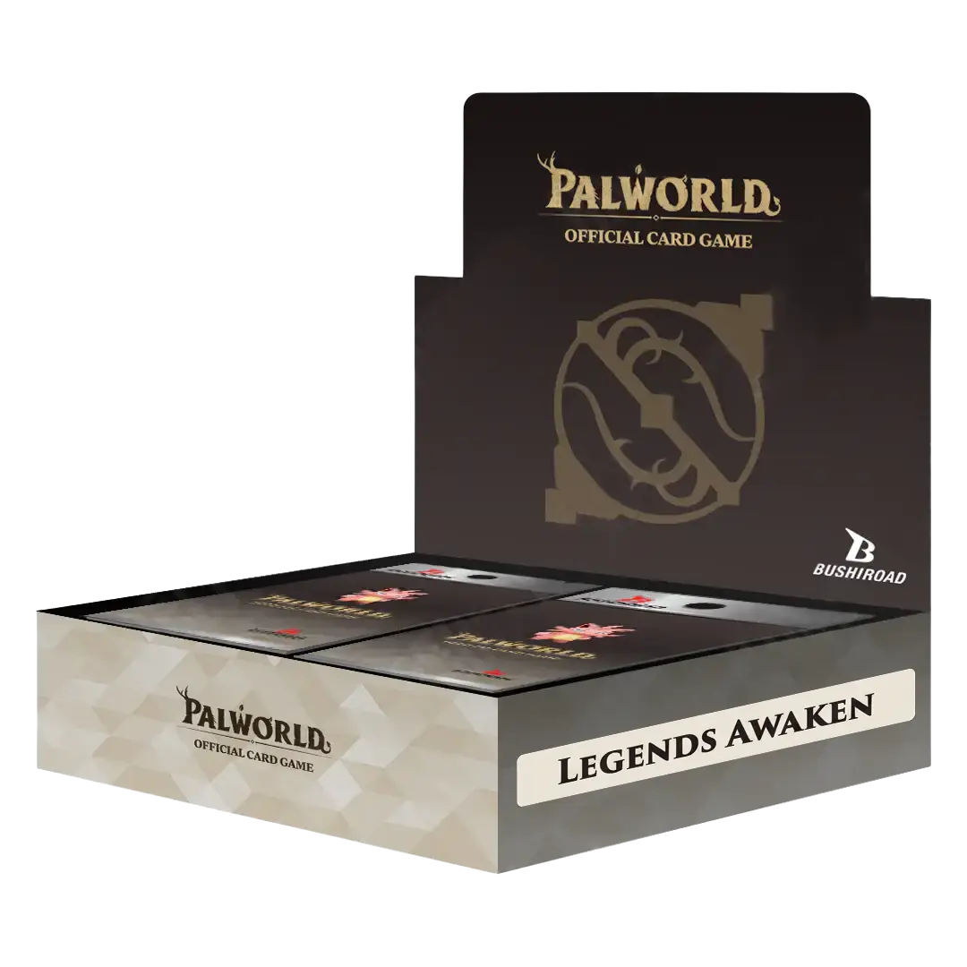 Palworld Official Card Game BP02 Legends Awaken Booster Box, 12 sealed packs