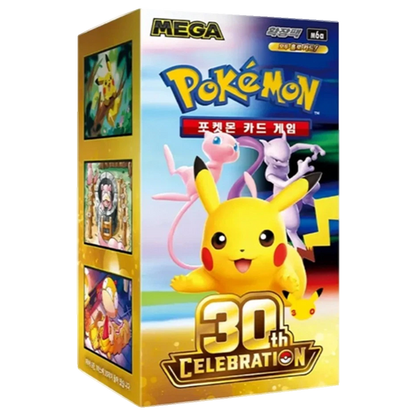 Pokémon Korean TCG — 30th Celebration (M6a) Booster Box