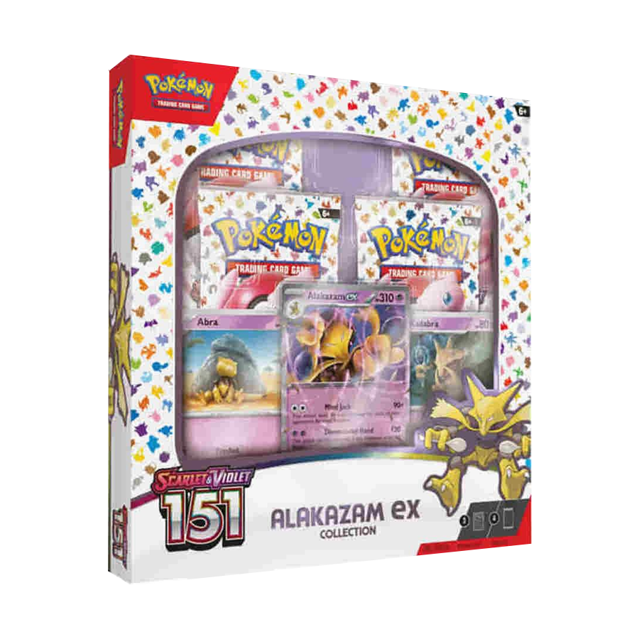 Pokémon 151: Alakazam EX Collection Box
