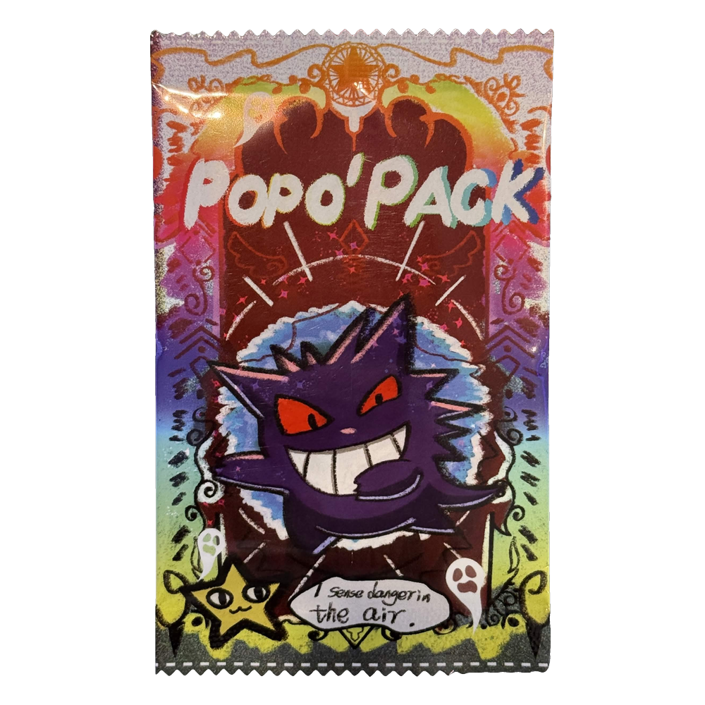Pokémon Popo' Booster Pack fan art by CXKira (Chinese)