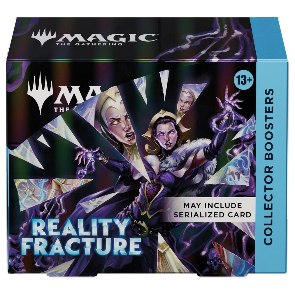 Magic: The Gathering Reality Fracture Collector Booster Display, 12 packs