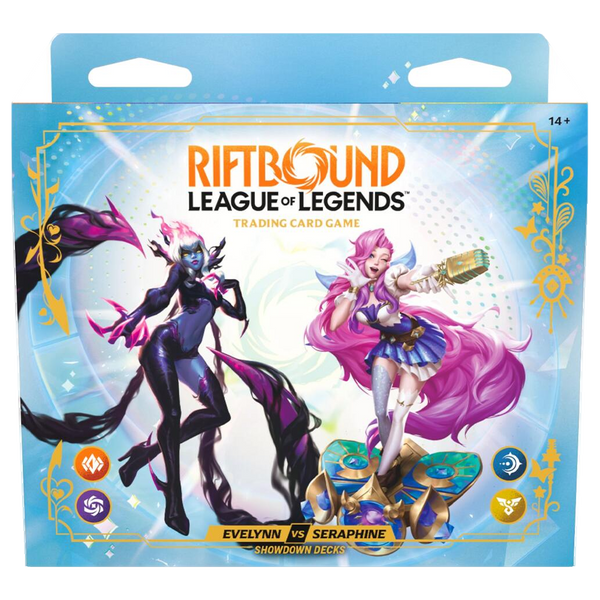 [Pre-Order] Riftbound Radiance Showdown Decks: Evelynn vs Seraphine