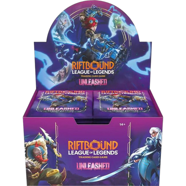 Riftbound Unleashed Booster Display