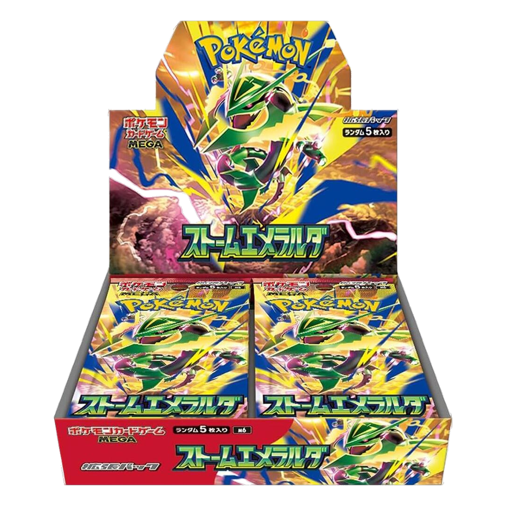 Pokémon Japanese TCG — Storm Emeralda (M6) Booster Box