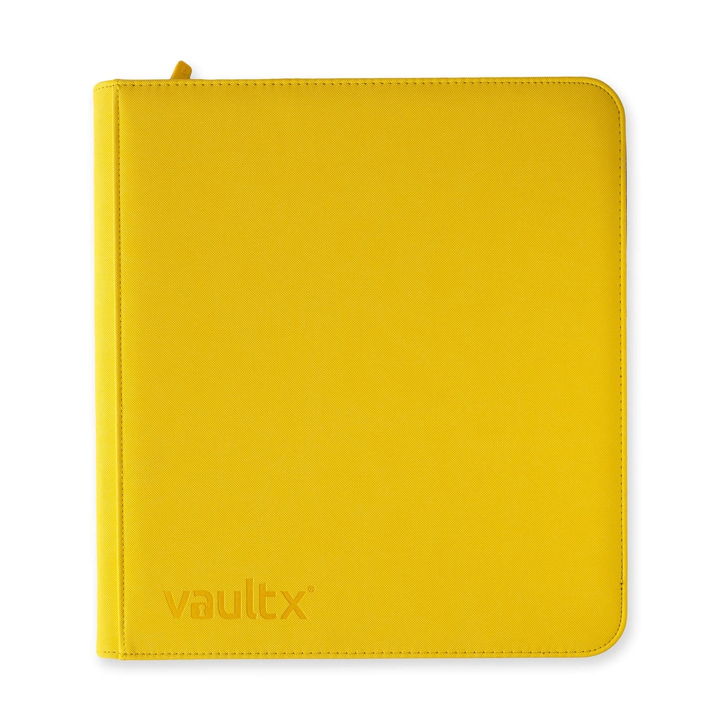Vault X 12-Pocket Exo-Tec Zip Binder - Sunrise Yellow
