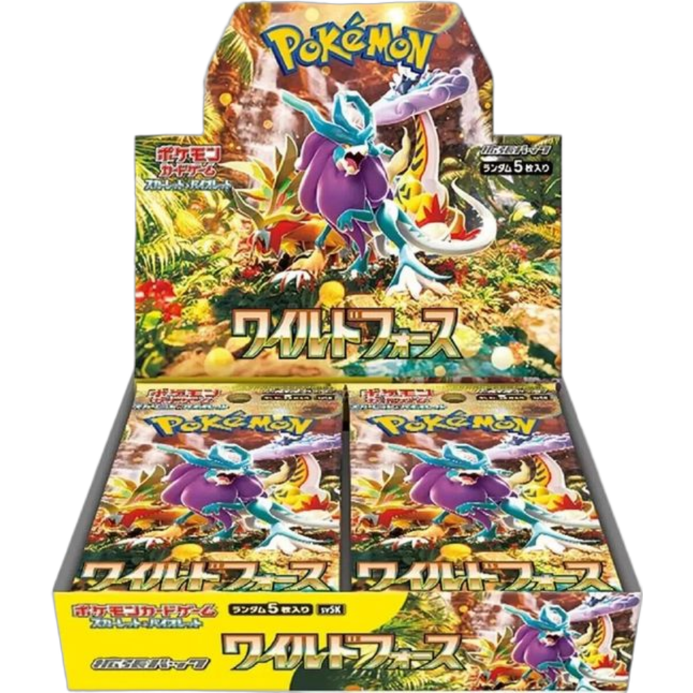 Pokémon SV5K Wild Force Booster Box (Japanese)