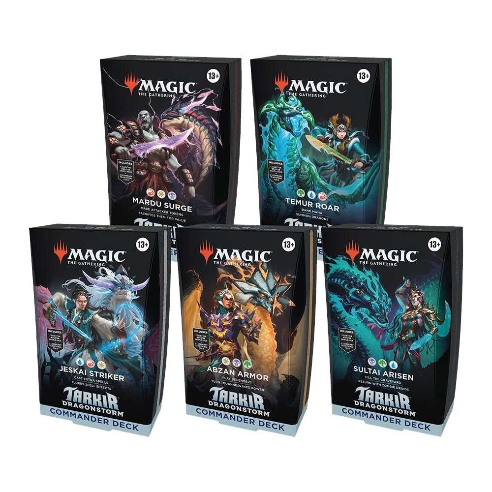 Magic: The Gathering Tarkir: Dragonstorm Commander Decks