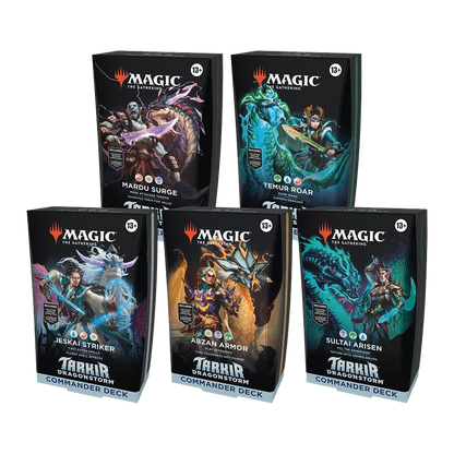 Magic: The Gathering Tarkir: Dragonstorm Commander Decks