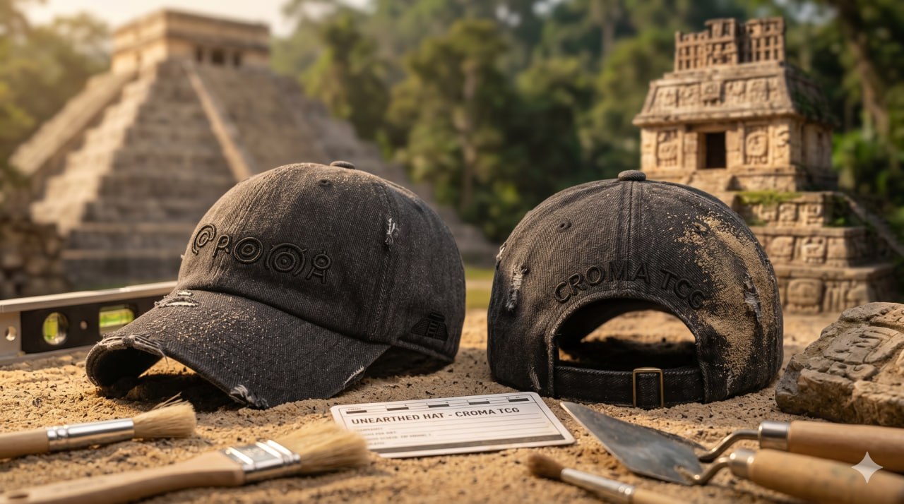 Croma Dad Hat - Hieroglyphs
